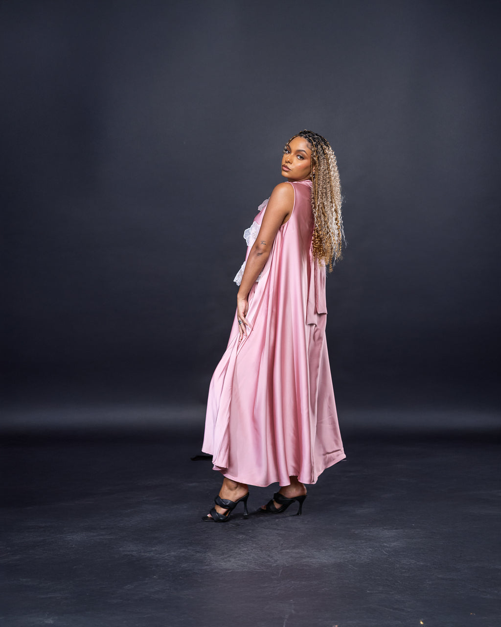 Robe en soie - Collection Bloomingdale
