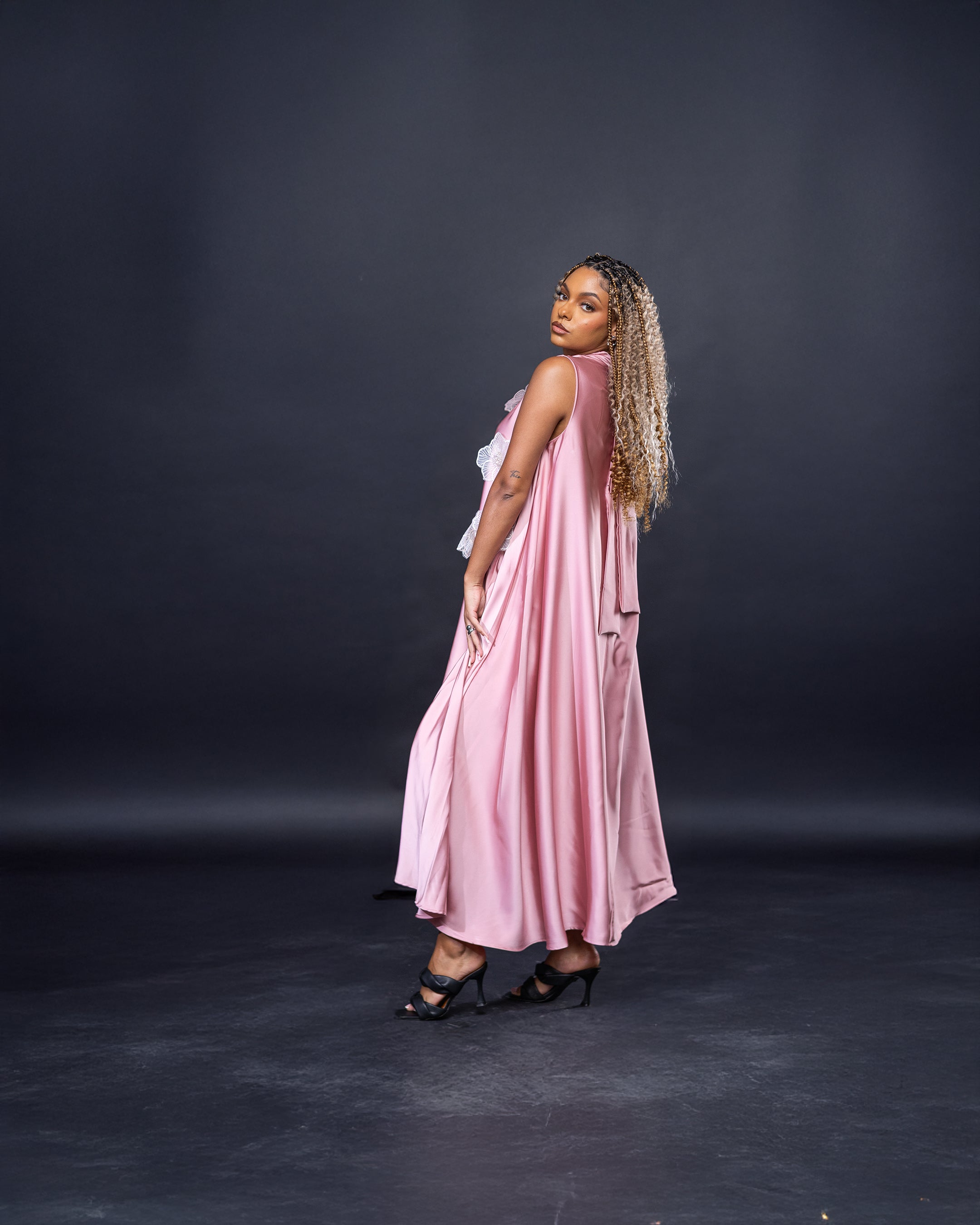 Robe en soie - Collection Bloomingdale